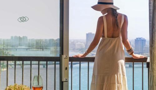 Luxury King Room with Club Millesime Access and Full Nile View