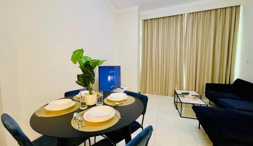 One-Bedroom Apartment with Balcony and Sea View