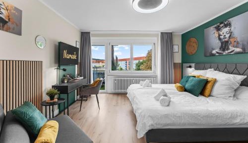 Two-Bedroom Apartment with Balcony