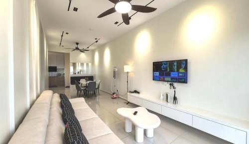 Three-Bedroom Premium Apartment with Balcony