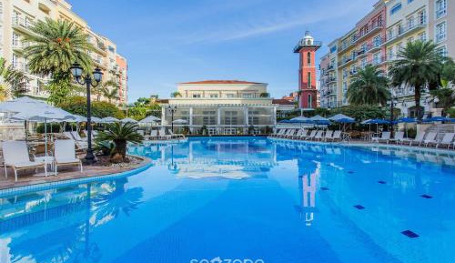 Studio with Pool View