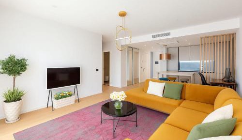 One-Bedroom Apartment with Terrace