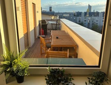 Two-Bedroom Apartment with Balcony and Terrace