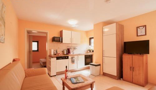 One-Bedroom Apartment with Garden View