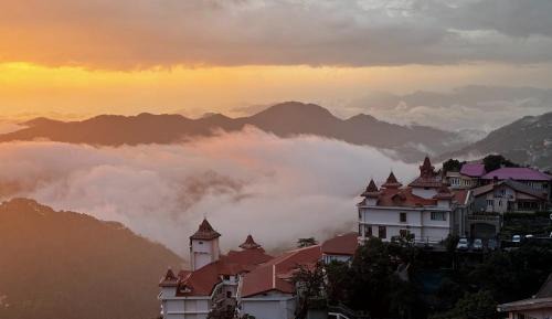 Family Room with Mountain View