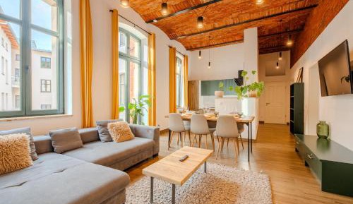 Three-Bedroom Loft Apartment