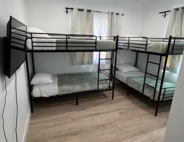 Bunk Bed in Male Dormitory Room 