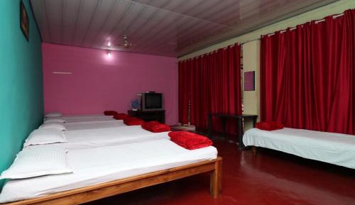 Family Room with Mountain View