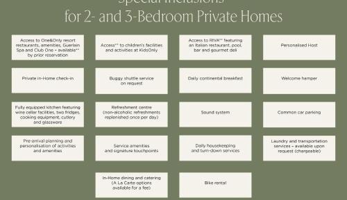 Two-Bedroom Private Homes With Pool