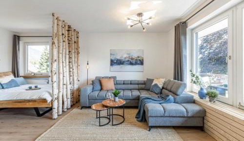 One-Bedroom Apartment with Balcony and Mountain View  