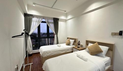 Two-Bedroom Apartment with Balcony