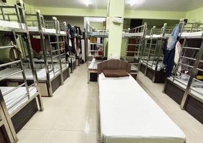 Single Bed in Male Dormitory Room