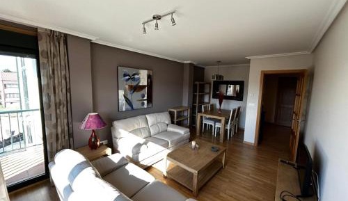 Three-Bedroom Apartment with Balcony