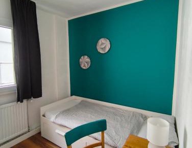Single Room with Shared Shower and Toilet