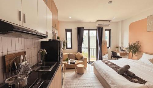 Studio with Balcony