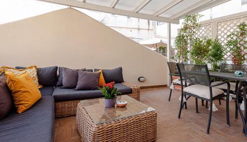 One-Bedroom Apartment with Terrace