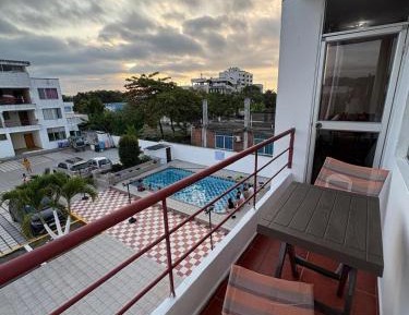 Two-Bedroom Apartment with Balcony