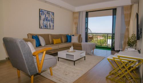 Two-Bedroom Apartment with Balcony and Terrace