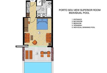 Superior Room Individual Pool