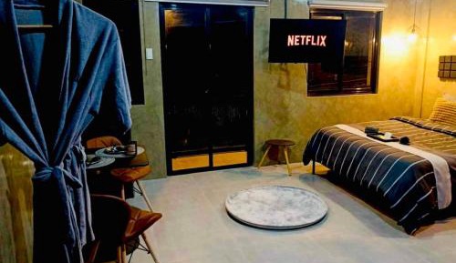 Studio with Balcony