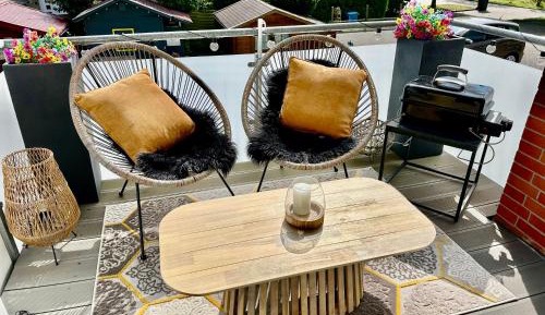 Two-Bedroom Apartment with Balcony