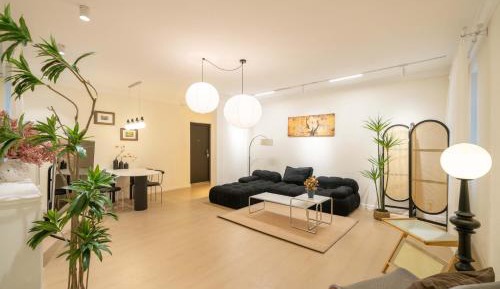 Three-Bedroom Premium Apartment with Balcony