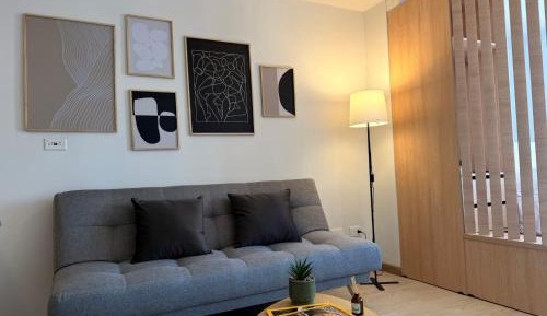 One-Bedroom Apartment with Balcony and City View