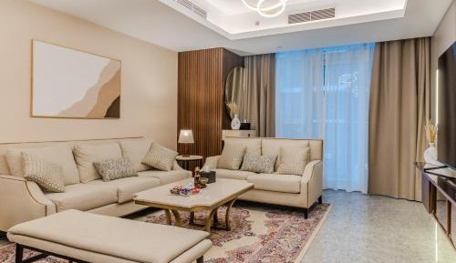 Three-Bedroom Premium Apartment with Balcony