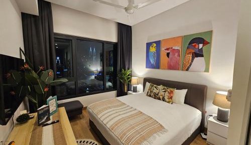 Two-Bedroom Apartment with Balcony