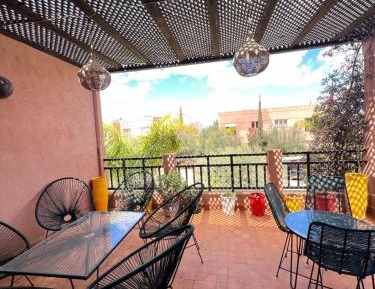 Two-Bedroom Apartment with Balcony and Terrace