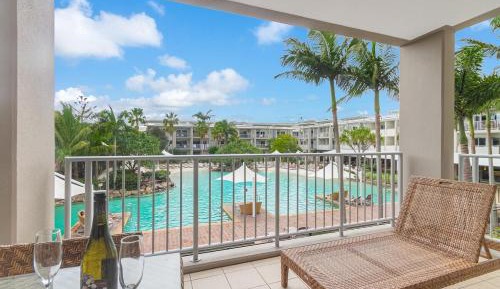 Two-Bedroom Apartment with Pool View