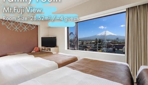Quadruple Room with Mt. Fuji View