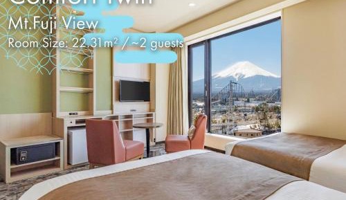 Comfort Twin Room with Mt. Fuji View - Upper Floor