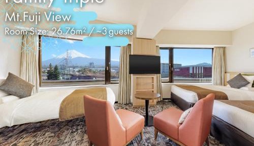 Triple Room with Mt. Fuji View