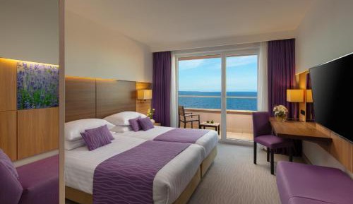 Twin Room with Balcony and Sea View