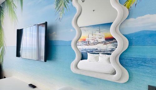 Deluxe Double Room with Balcony and Sea View