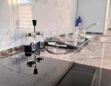 Deluxe One-Bedroom Apartment with City View