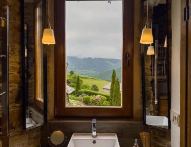 Family Room with Mountain View
