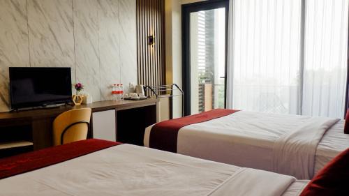 Family Room with Balcony