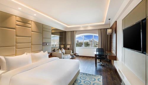 Business Double Room : (Enjoy Happy Hours 1+1 offer on Alcoholic Beverages 12 Pm-6 PM, Soft Beverages (Except Dragon House) ,Laundry service)