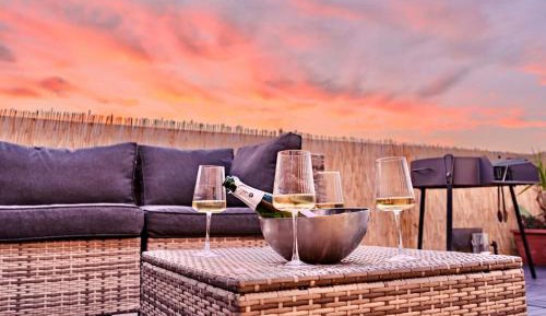 Three-Bedroom Apartment with Marina View