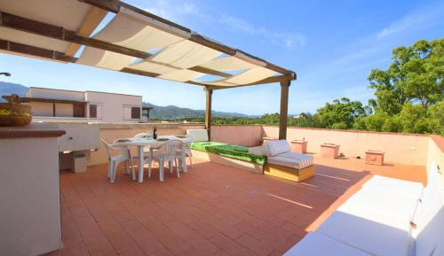 Two-Bedroom Apartment with Terrace and Sea View