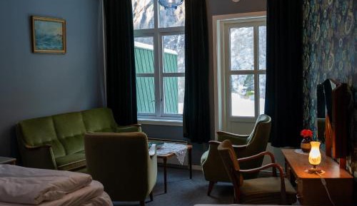 Family Room with Shared Bathroom