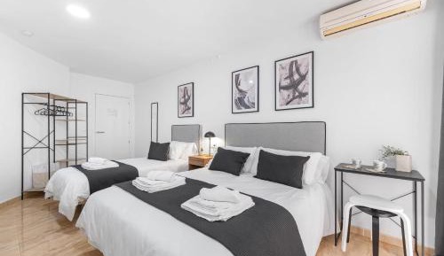 Family Room with Shared Bathroom