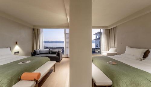 Twin Room with Sea View