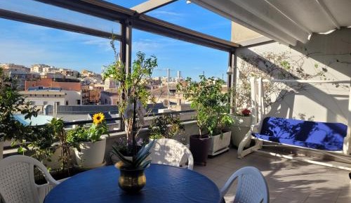 Two-Bedroom Apartment with Terrace