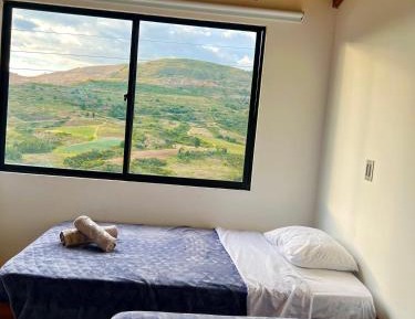 Two-Bedroom Deluxe Apartment with Garden View