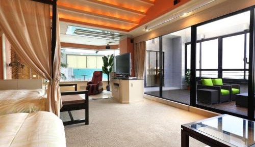 ROYAl SUITE ROOM with Private Pool／Terrace 2 BED- Smoking