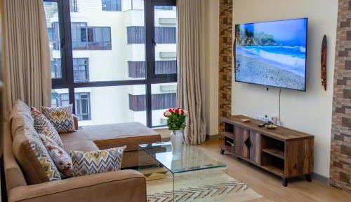 One-Bedroom Apartment with Balcony and City View