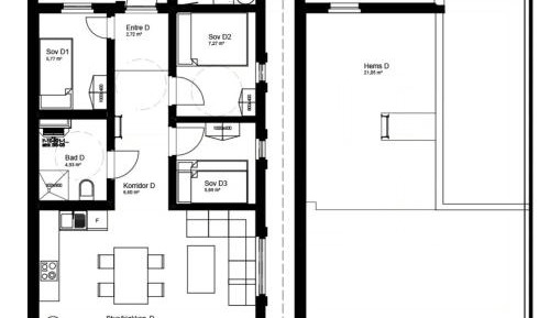 Three-Bedroom Vacation Home 